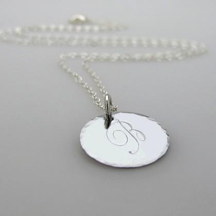 Perosnalized Necklace - Initial Eng..