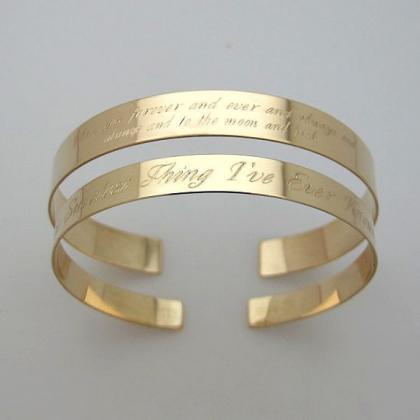 Inspirational Quote Bracelet - Two ..