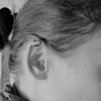 Personalized Cuff Ear Wire - Customized Ear Cuff -..