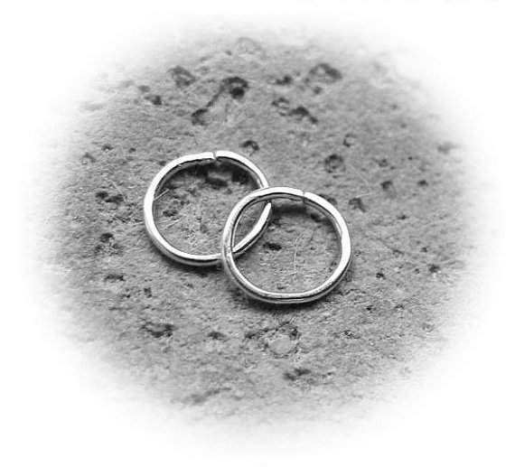 Tiny Hoops - Minimalist Hoop Earrings - Sterling Silver Hooop - Minimalist Jewelry